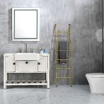 36*28 LED Mirror for Bathroom with Lights; Dimmable; Anti-Fog; Lighted Bathroom Mirror with Smart Touch Button; Memory Function