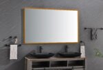 (ONLY FOR PICKUP)60x 36Inch LED Mirror Bathroom Vanity Mirror with Back Light;  Wall Mount Anti-Fog Memory Large Adjustable Vanity Mirror - Image 8