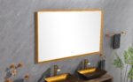 (ONLY FOR PICKUP) 60x 36Inch LED Mirror Bathroom Vanity Mirror with Back Light;  Wall Mount Anti-Fog Memory Large Adjustable Vanity Mirror - Image 8