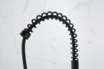 Kitchen Faucets Commercial Solid Brass Single Handle Single Lever Pull Down Sprayer Spring Kitchen Sink Faucet - Image 8
