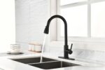 Kitchen Faucets with Pull Down Sprayer Commercial Stainless Steel Single Handle Single Hole Kitchen Sink Faucet - Image 22