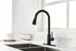 Kitchen Faucets with Pull Down Sprayer Commercial Stainless Steel Single Handle Single Hole Kitchen Sink Faucet - Image 21