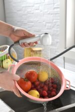 Kitchen Faucets with Pull Down Sprayer, Single Handle Kitchen Sink Faucet with Pull Out Sprayer - Image 5