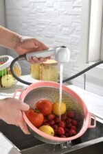 Kitchen Faucets with Pull Down Sprayer, Single Handle Kitchen Sink Faucet with Pull Out Sprayer - Image 6