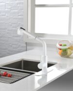 Kitchen Faucets with Pull Down Sprayer, Single Handle Kitchen Sink Faucet with Pull Out Sprayer - Image 7