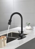 Touch Kitchen Faucet with Pull Down Sprayer - Image 34
