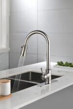 Touch Kitchen Faucet with Pull Down Sprayer - Image 42