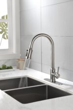 Touch Kitchen Faucet with Pull Down Sprayer - Image 45