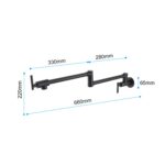 Pot Filler Faucet Wall Mount - Image 49