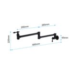 Pot Filler Faucet Wall Mount - Image 43