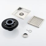 6 Inch Square Shower Floor Drain - Image 3