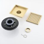 6 Inch Square Shower Floor Drain - Image 3