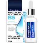 Pure Hyaluronic Acid Serum for Face with Vitamin B5 Hydrating Serum for Sensitive Skin Anti  Aging Serum Brightening Serum for Dark Spots Uneven Skin Tone Fine Lines Wrinkles - Image 2