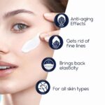 Night Cream for Women Anti aging Retinol Night Cream for Face Wrinkle Cream for Women Overnight Collagen Repair Hyaluronic Acid Face Moisturiser with Niacinamide Peptides Made in Italy - Image 3