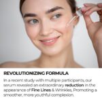 Anti Wrinkle Matrixyl 3000 Hyaluronic Acid Serum for Face Collagen Serum Anti Aging Hydrating for Deep Wrinkle Repair Face Tightening Firming Serum for Fine Lines Forehead Wrinkles - Image 5