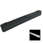DORSAL Longboard Surfboard Fin Box 10.5 Inch without Screw - [Black - White] - Image 2