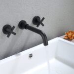 Bathroom Faucet Wall Mounted Bathroom Sink Faucet - Image 20