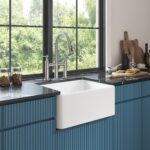 White Farmhouse Sink Deep Apron Sink Undermount Farmhouse Kitchen Sink Single Farm Sink - Image 5