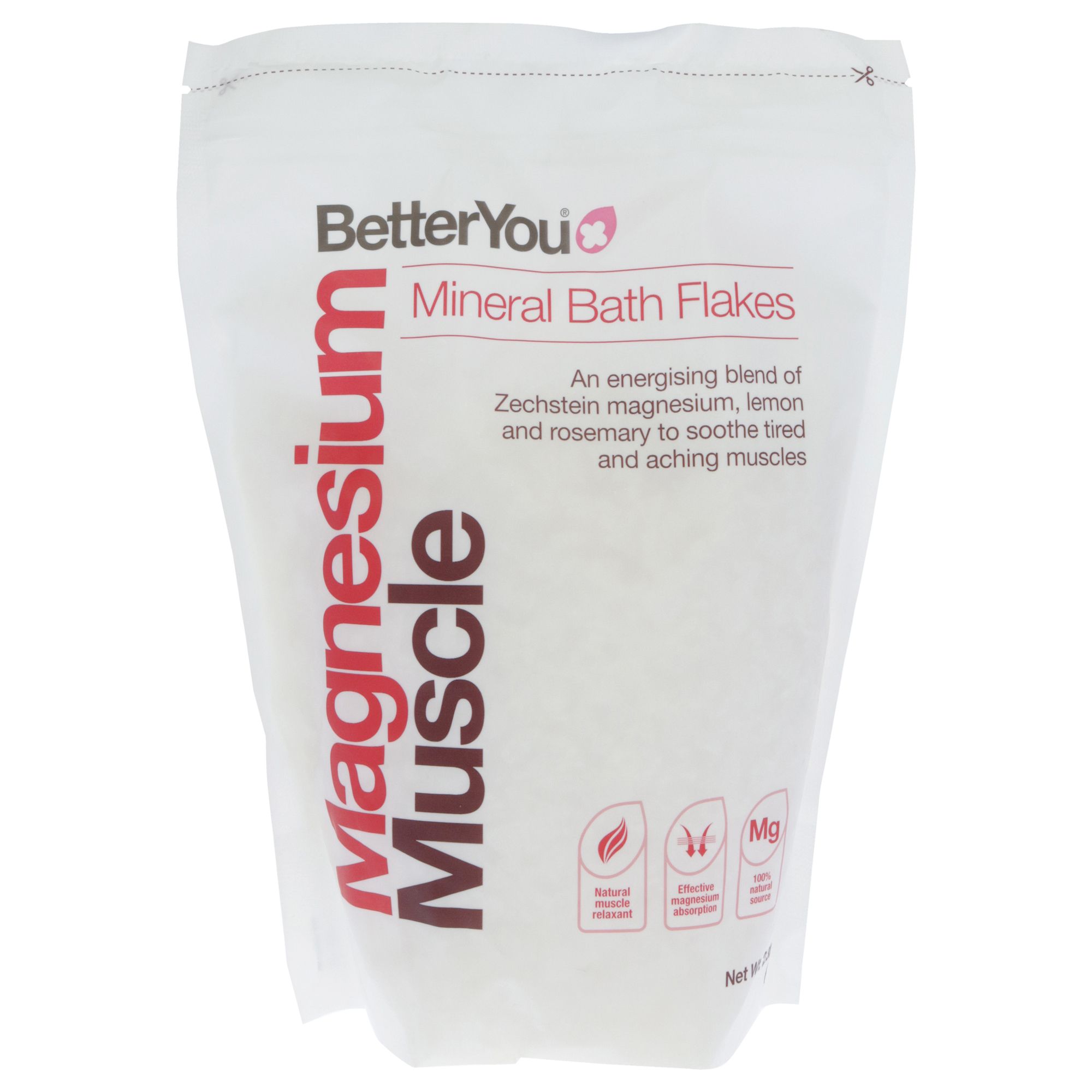 d0102hg4d1a.jpg Magnesium Muscle by BetterYou for Unisex - 35.2 oz Bath Salt - Image 1