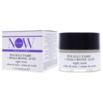 Polyglutamic Plus Hyaluronic Acid Night Cream by NOW Beauty for Unisex - 1.7 oz Cream - Image 4