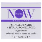 Polyglutamic Plus Hyaluronic Acid Night Cream by NOW Beauty for Unisex - 1.7 oz Cream - Image 5