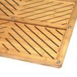Oceanstar Bamboo Floor and Bath mat with Non-Slip Rubber Feet - Image 5
