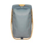 Oceanstar Bamboo Folding X-Frame Laundry Hamper Sorter - Image 2