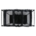 Oceanstar Triple Storage Organizer and Laundry Sorter - Image 4