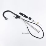 Single Handle High Arc Brushed Nickel Pull out Kitchen Faucet,Single Level Stainless Steel Kitchen Sink Faucets with Pull down Sprayer - Image 10