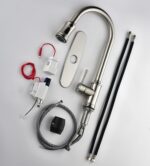 Touch Kitchen Faucet with Pull Down Sprayer,Single Handle High Arc  Pull out Kitchen Faucet,Single Level Stainless Steel Kitchen Sink Faucets with Pull down Sprayer - Image 11