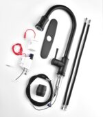 Touch Kitchen Faucet with Pull Down Sprayer,Single Handle High Arc  Pull out Kitchen Faucet,Single Level Stainless Steel Kitchen Sink Faucets with Pull down Sprayer - Image 15