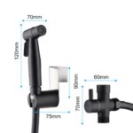 Bidet Sprayer for Toilet, Handheld Cloth Diaper Sprayer, Bathroom Sprayer Kit Spray Attachment with Hose, Stainless Steel Easy Install Great Water Pressure for Bathing Pets, Feminine Hygiene - Image 6