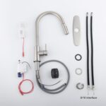 Touch Kitchen Faucet with Pull Down Sprayer; Single Handle High Arc  Pull out Kitchen Faucet; Single Level Stainless Steel Kitchen Sink Faucets with Pull down Sprayer - Image 11