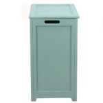 Oceanstar Storage Laundry Hamper, Turquoise - Image 4