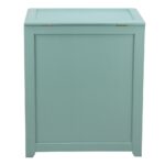 Oceanstar Storage Laundry Hamper, Turquoise - Image 5