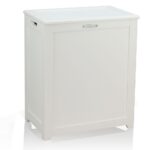 Oceanstar Storage Laundry Hamper, White - Image 6