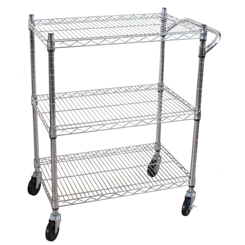 d0102hpy5fg.jpg Oceanstar 3 Tier Heavy Duty All-Purpose Utility Cart - Image 1