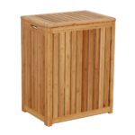 Oceanstar Spa-Style Bamboo Laundry Hamper BRH1248 - Image 2