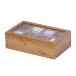 Oceanstar Bamboo Tea Box - Image 3