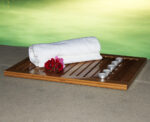 Oceanstar Bamboo Floor and Shower Mat FM1163 - Image 4