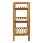 Oceanstar 3-Tier Bamboo Shoe Rack, Natural - Image 2