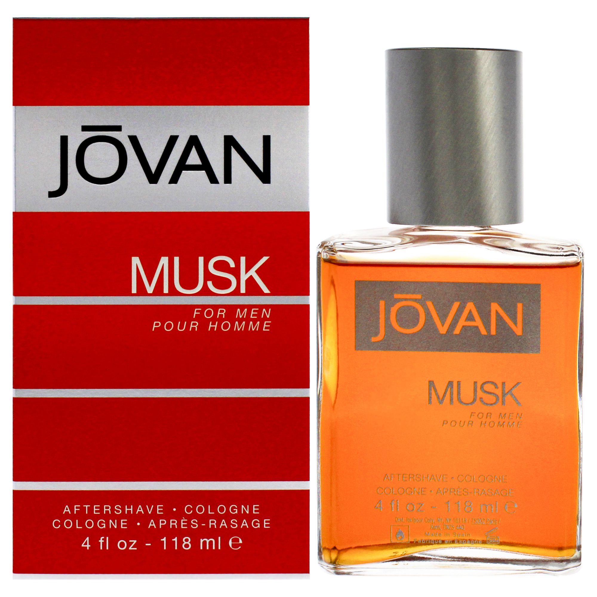 d0102hqa8su.jpg Jovan Musk by Jovan for Men - 4 oz After Shave Cologne - Image 1