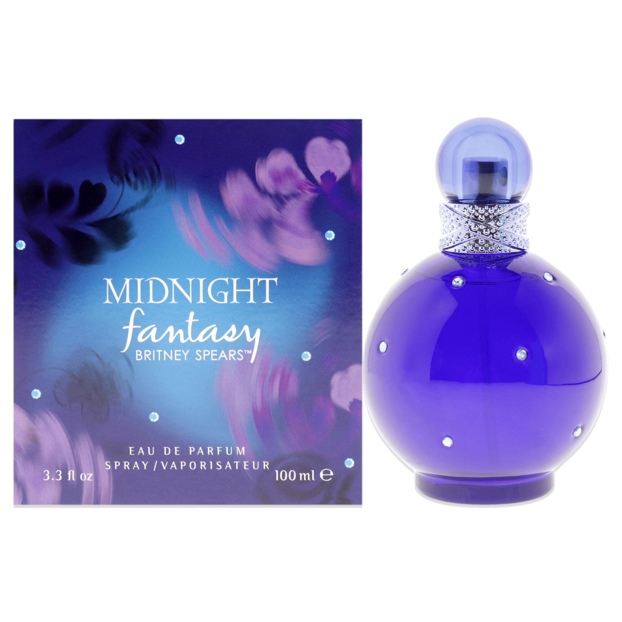 d0102hqat9g.jpg Midnight Fantasy by Britney Spears for Women - 3.3 oz EDP Spray - Image 1