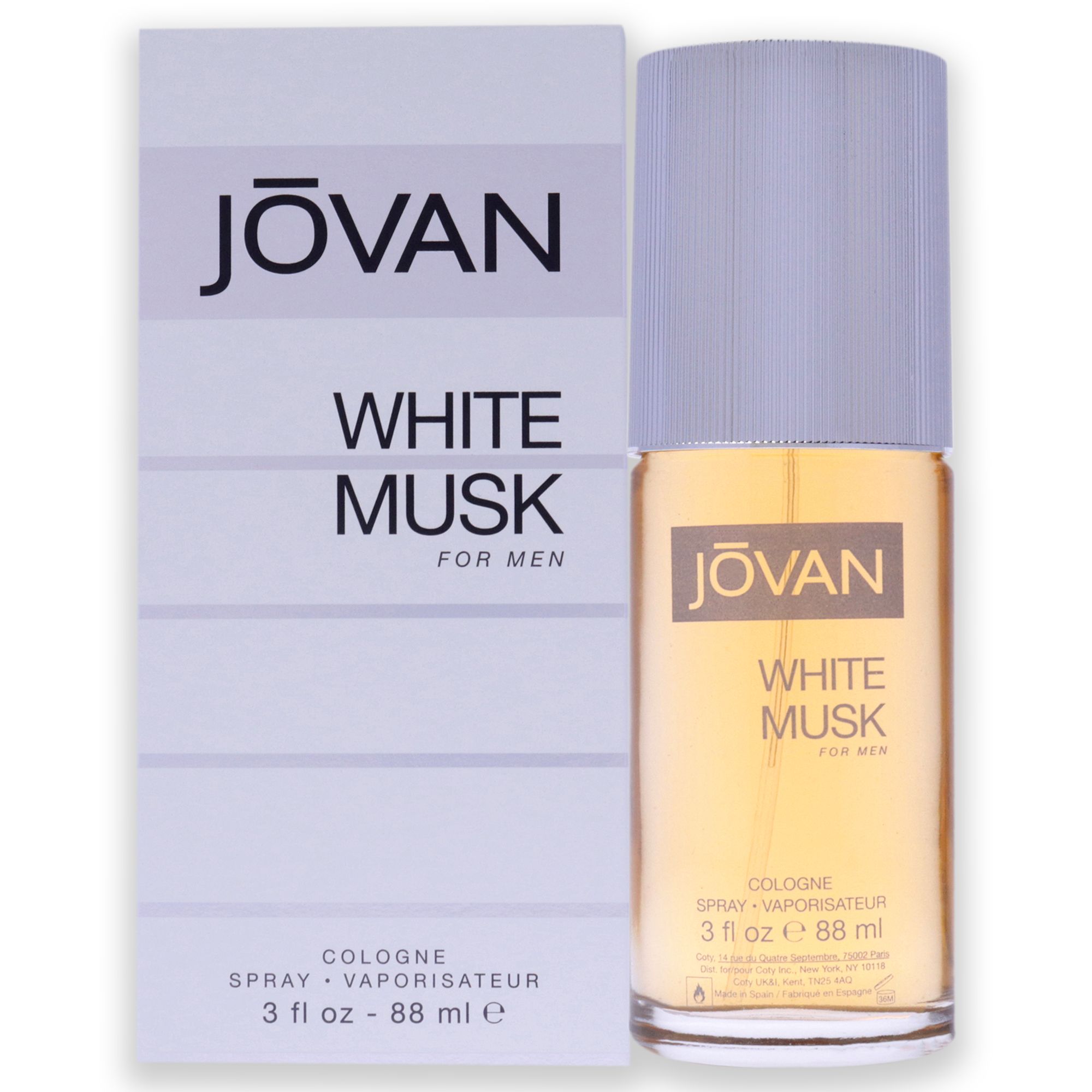 d0102hqaw5g.jpg Jovan White Musk by Jovan for Men - 3 oz EDC Spray - Image 1
