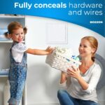 Access Panel for Drywall 8x8 inch Wall Hole Cover Access Door Durable Plastic White - Image 7