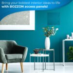 Access Panel for Drywall 12x12 inch Wall Hole Cover  Plumbing Access Panel Durable Plastic White - Image 6