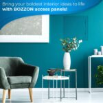 Access Panel for Drywall 22x22 inch Wall Hole Cover Access Door Durable Plastic White - Image 6