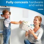 Access Panel for Drywall 12 x 16 inch Wall Hole Cover Access Door Heavy Durable Plastic White - Image 7