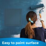 Access Panel for Drywall 14 x 14 inch Wall Hole Cover Access Door Heavy Durable Plastic White - Image 4