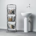 Oceanstar 3-Tier Metal Wire Storage Basket Stand with Removable Baskets – Black - Image 10